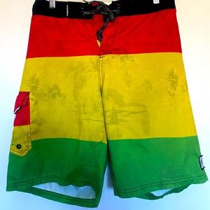 Ocean Current Vintage Shorts